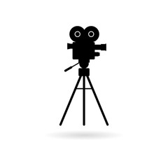 Cinema camera icon