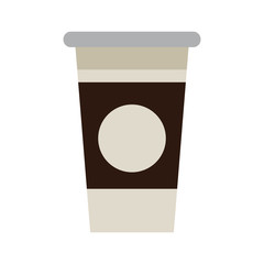 Coffee to go cup vector illustration graphic design