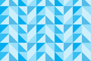 Blue geometric abstract pattern background vector design.