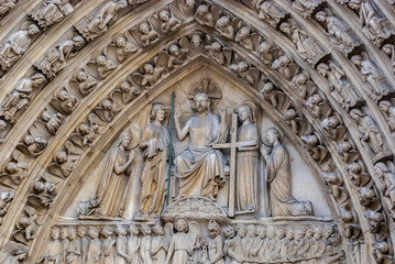The Basilica of the Sacred Heart of Paris, commonly known as Sacré-Cœur Basilica