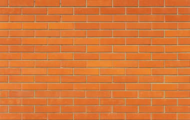 New orange brick wall texture