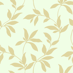 Summer leaves pattern