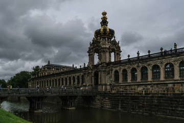 Fototapeta na wymiar Zwinger Gallery in Dresden, Germany