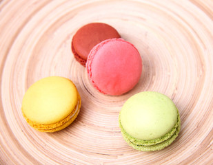 Macaroons colorful.