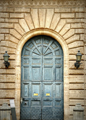 Fototapeta na wymiar Door in Rome