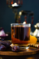 Tea or coffee for iftar on ramadan month
