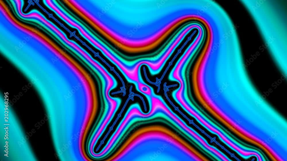 Poster video fractal pc rendering color grading iteration