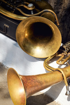 Copper brass musical instrument