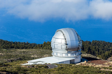 La Palma - Sternwarte auf dem Roque de los Muchachos