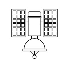 satellite antena isolated icon vector illustration design