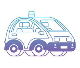 isometric taxi isolated icon vector illustration design