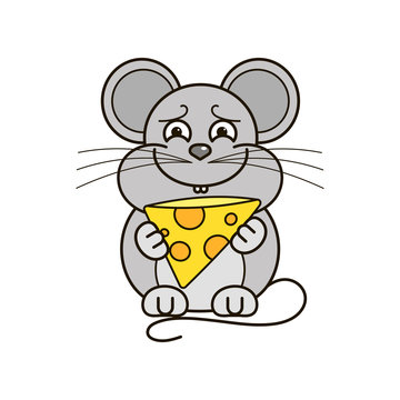 Funny and cute mouse