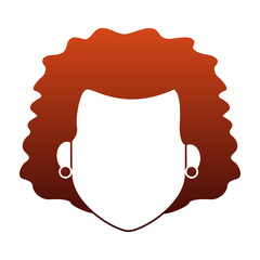 woman faceless cartoon vector illustration graphic design