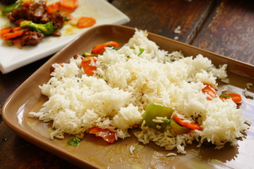 Close up chinese rice - 202999804