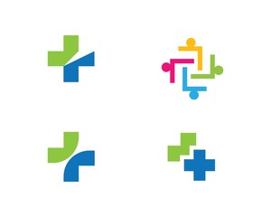 Obraz premium Health Medical Logo template