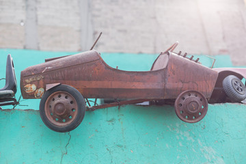 carro oxidado 