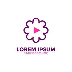 video logo. icon. vector illustration