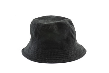 black hat isolated on white background