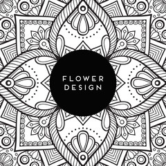 Vector mandala background