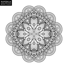 Vector mandala background