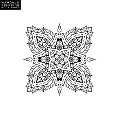 Vector mandala background