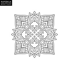 Vector mandala background