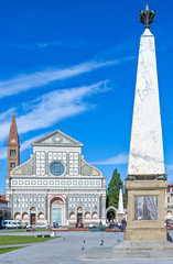 Obraz premium Landscapes, architectures and art of the city of Florence