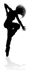 Street Dance Dancer Silhouette