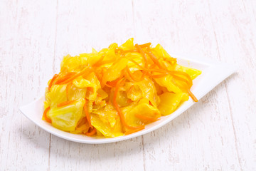 Traditional fermented cabbage
