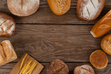 Various bread loaves