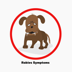 rabies dog - 203043629