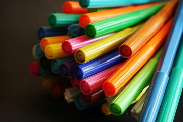 Set of color pencils