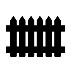 fence vector icon