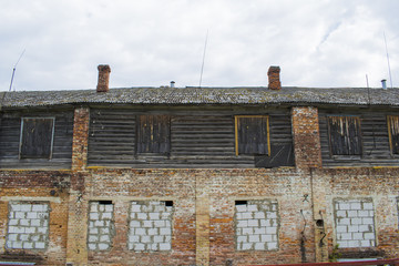 Destroyed the old building in Russia