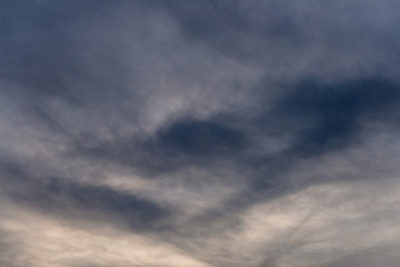 Obraz premium beautiful sunset cloudy sky