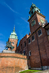 Le château du Wawel et Basilique Cathédrale Saints-Stanislas-et-venceslas de Cracovie