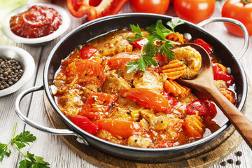 Meat stew with vegetables