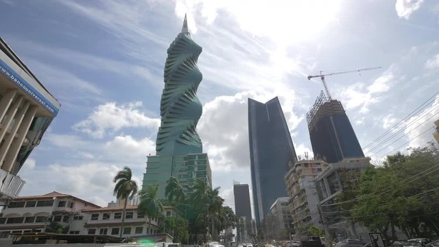 The F&F Tower and Soho Mall in Panama City