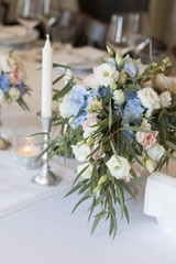 Цветочные композиции в день свадьбы