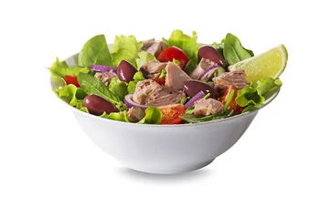 Fotobehang Tuna salad © Dušan Zidar