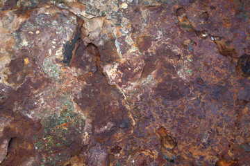 Rust. Texture of rusty metal. Corrosion of metal. Rusty background.