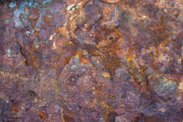 Rust. Texture of rusty metal. Corrosion of metal. Rusty background.