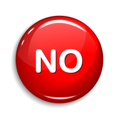 No Round Vector Web Element Circular Button Icon Design