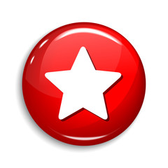 Star Ratings Round Vector Web Element Circular Button Icon Design