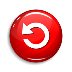 Reload Round Vector Web Element Circular Button Icon Design