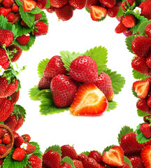 Obraz na płótnie Canvas Strawberry fruit