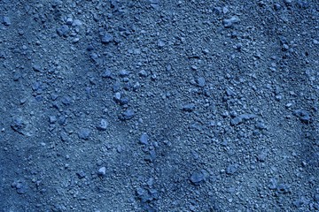 Ultra blue Ground texture, sand surface, stone background, good for design element