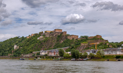 Burg Ehrenbreitstein in Koblenz