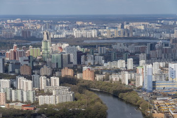 Река Москва, Карамышевская набережная, район Хорошево-Мневники.
