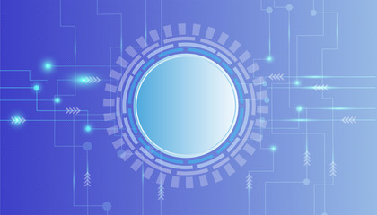 vector background abstract technology communication concept